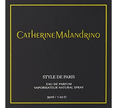 Catherine Malandrino Style De Paris Eau De Parfum