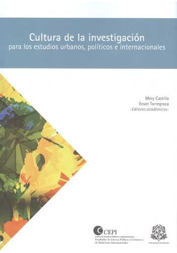 Libro Cultura De La Investigación Para Los Estudios Urbanos