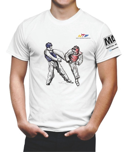 Remera Taekwondo Wtf