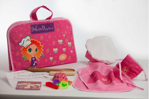 Valija Mini Chef Nena Lo Pequeño Es Hermoso
