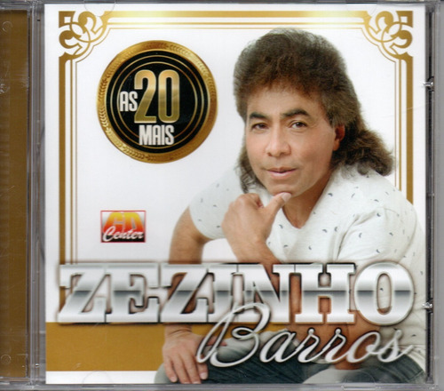 Cd As 20 Mais Zezinho Barros Novo Original Lacrado