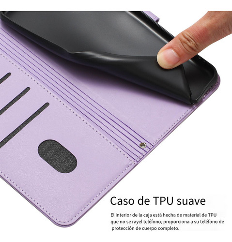 Funda Protectora Tipo Cartera Para Huawei Honor X9b Huawei Magic 6 Lite Con Tarjetero