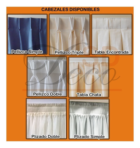 Cortinas A Medida Voile Triple O Creppe Por Metro - Sd Deco
