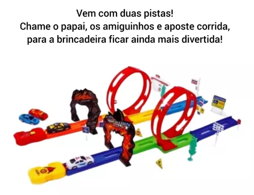 Pista de Carrinhos Hot Wheels - Track Builder - Lançador Looping 360 -  Mattel - superlegalbrinquedos