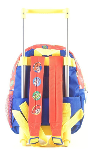 Imagen 3 de 7 de Mochila Jardín Con Carro Toy Story 11 PuLG 28 Cm 61304 Edu