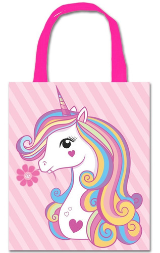 20 Dulceros Ecológicos Unicornio De Colores Fiestas Recuerdo