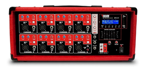 Novik Nvk8500bt Consola Potenciada Con Usb Y Bluetooth