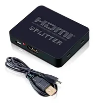 Comprar Splitter Hdmi Repartidor De Señal Hdmi 1x2 4k Divisor