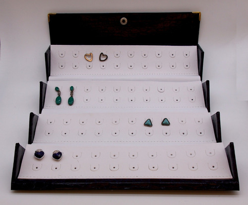 Imagen 4 de 5 de Joyero Rectangular Grande - Diseño Italiano - Caja De Joyas