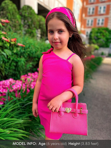 Bolso Rosa Caliente Para Niñas Pequeñas, Regalo Para Toddler