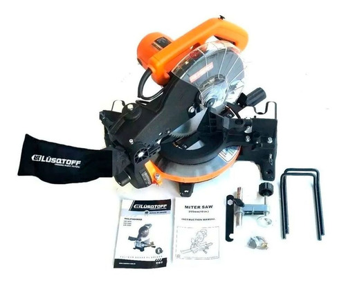 Imagen 2 de 7 de Sierra Ingletadora Lusqtoff 250mm 1650w 255mm 10 Pulgadas Ma