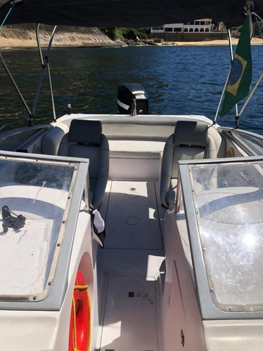 Lancha Motorboat 21 Pés Mercury Optimax 135 Hp 8 Pessoas