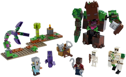Lego Minecraft Dungeons O Horror Da Selva Monstro 21176