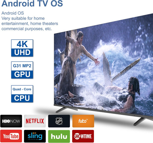 Android Tv Box 4 Gb Ram 32 Gb Rom H265 Quad 4 Núcleos Androi