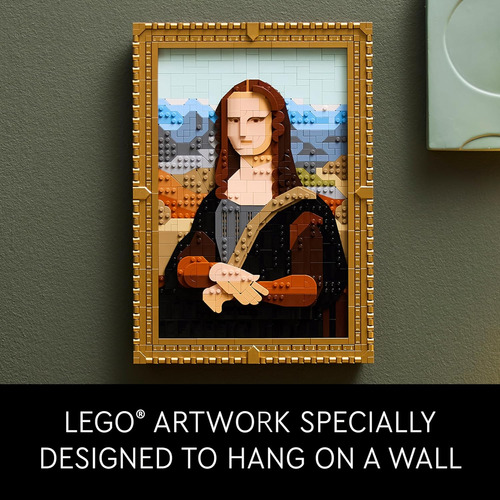 Juego De Construcción Lego Art Mona Lisa - Leonardo Da Vi...