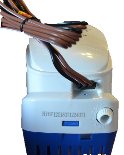 Bomba De Achique 12v 1100gph Automática Nautica Riego Rodant