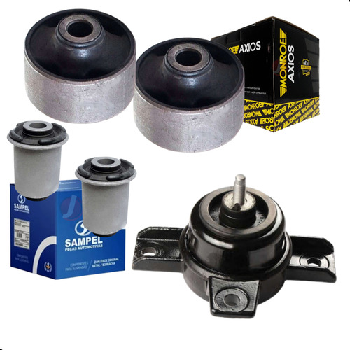 Kit Bucha Bandeja Santa Fé Vera Cruz 06 A 12+coxim Motor Dir