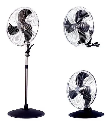 BRISA Ventilador Industrial de Pedestal Metálico 30 Modelo PI-30 – BRISA  Ventiladores