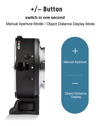 Adaptador Viltrox Ef-e5 Para Lentes Canon A Sony E