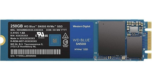 Disco Duro Solido Ssd Western Digital Blue 500gb M.2 2280 Pc