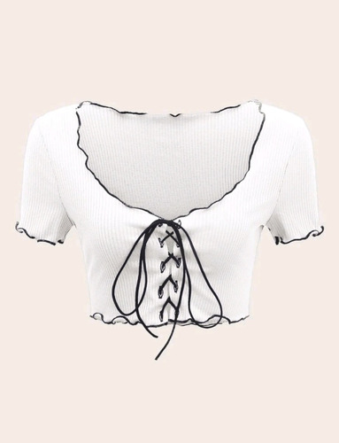 Polera Blanca Con Trenzas Cosplay Disfraz Cortesana Elfa