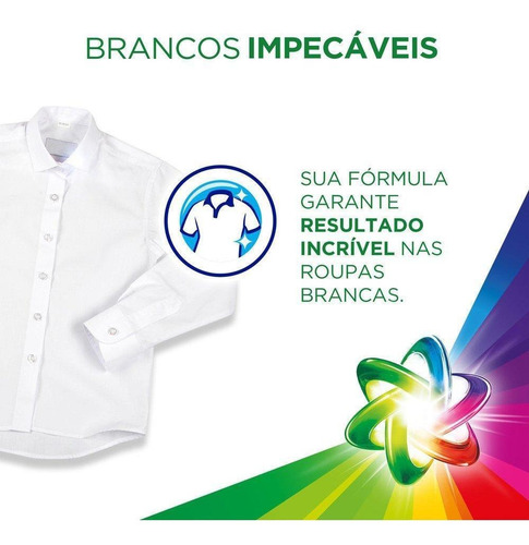 Kit 3 Refis Sabão Líquido Ariel Cores Radiantes 1,5l