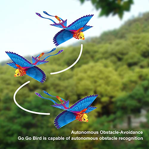 Go Go Bird Flying Toy, Mini Rc Flying Bird Helicopters,...