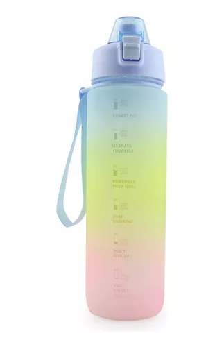 Botella Agua 1L Botilito Buffer Deporte Ciclismo Gimnasio BUFFER FLASK