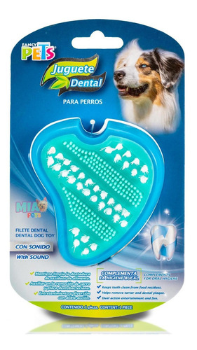 Juguete Limpiador De Dientes Con Cerdas Filete Para Perro