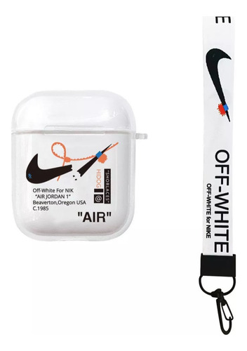 Funda Nike Para AirPods Audífonos 1/2 Pro