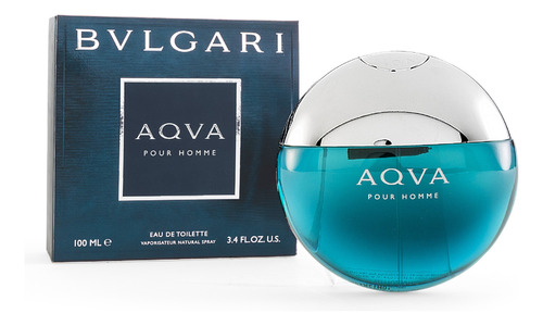 Aqva Pour Homme Bvlgari 100 Ml Edt Spray - Hombre