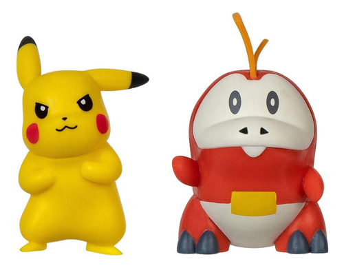 Muñecos Pokemon Pack Set X2 Pikachu + Fuecoco Figuras Juguet