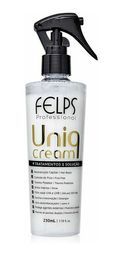 Imagem 1 de 2 de Felps Uniq Cream Spray 230 Ml + Brinde