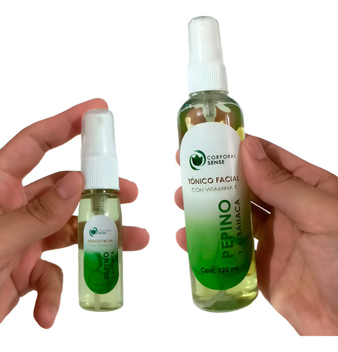 Tónico Facial De Agua De Pepino 25 Ml - Corporal Sense Momento De Aplicación Día/noche Tipo De Piel Todo Tipo De Piel