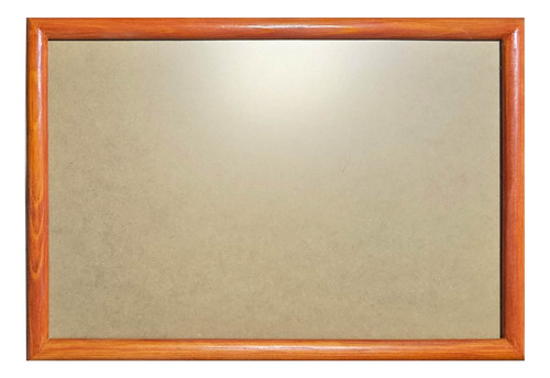 1 Marco De Madera Con Vidrio Anti 50x70cm, Todo Incluido Cedro