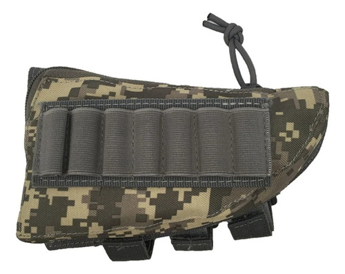 Funda Para Cartuchos Buttstock, Escopeta Táctica, Rifle, Cul