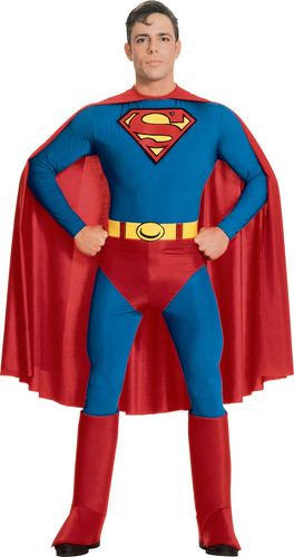 Disfraz De Superman De Rubie's Dc Comics Para Adultos, Talla