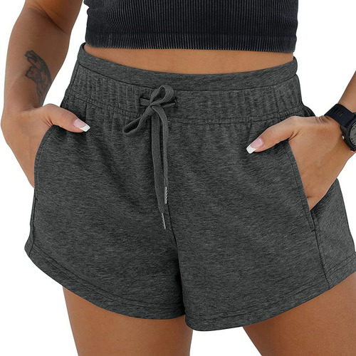 Pantalones Cortos Casuales Para Correr Para Mujer