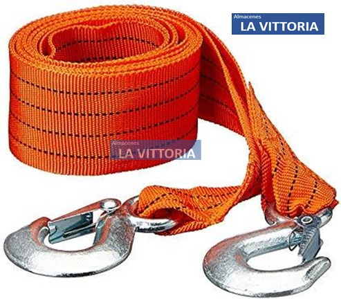 Imagen 4 de 4 de Gancho Cuerda Soga Para Remolque Carros A Domicilio