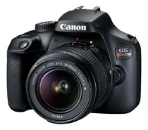 Comprar Canon EOS Rebel Kit T100 + lente 18-55mm III DSLR color negro