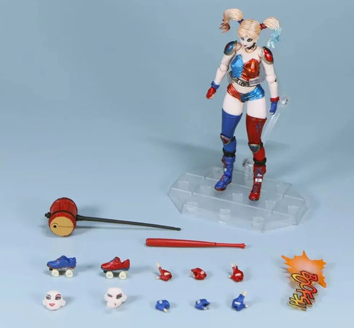 Arlequina Harley Quinn Revoltech Batman Coringa Bootleg
