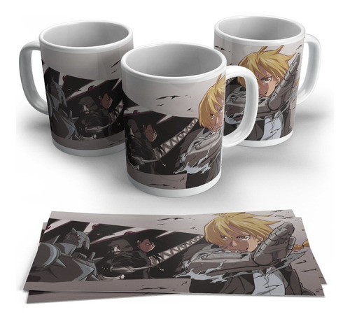 Mug Pocillo Taza Fullmetal Alchemist Anime Otaku