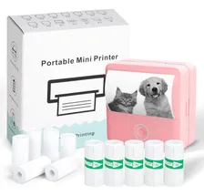 Imagen 1 del producto Mini Impresora De Pegatinas X6, Impresora Térmica De B...