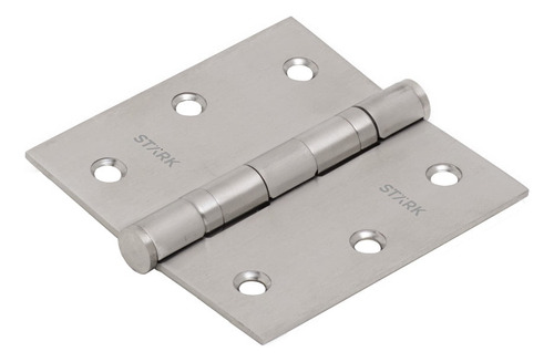 3 Bisagra Con Rodamientos De 3 X3 . 2 Mm Espesor. Níqu Satin