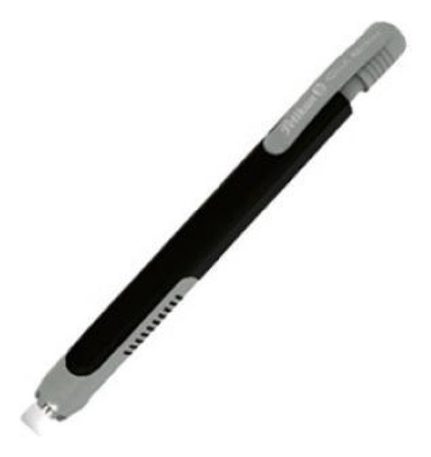 12 Goma Borrador Tipo Lápiz Click Eraser Oficina Pelikan