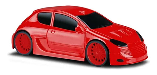 Carrinho Sport Speedy Car Fricção Silmar Brinquedos Vermelho Personagem Carro