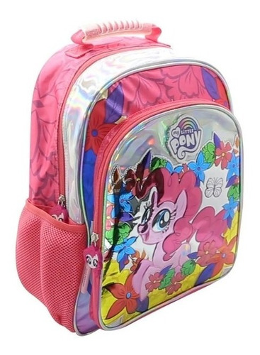 Mochila Infantil My Little Pony Pie Flores 15' Lp104 Cresko