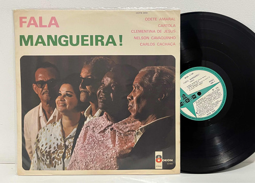 Lp Fala Mangueira Original Odeon 1968 Cartola Clementina