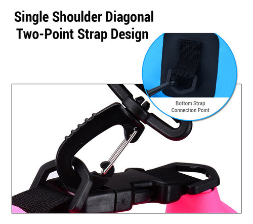 Mochila Impermeable S+ Para Deportes, Natación, Acampada