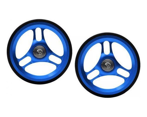 2 Bike Easy Wheel Para Bicicletas Plegables Soporte De Carga